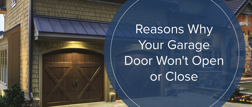Garage Door Won'T Close
 15 Reasons Why Your Garage Door Won t Open or Close