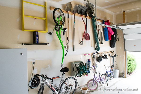 Garage Organization Coupon
 How to Hang Stuff in your Garage ON THE CHEAP