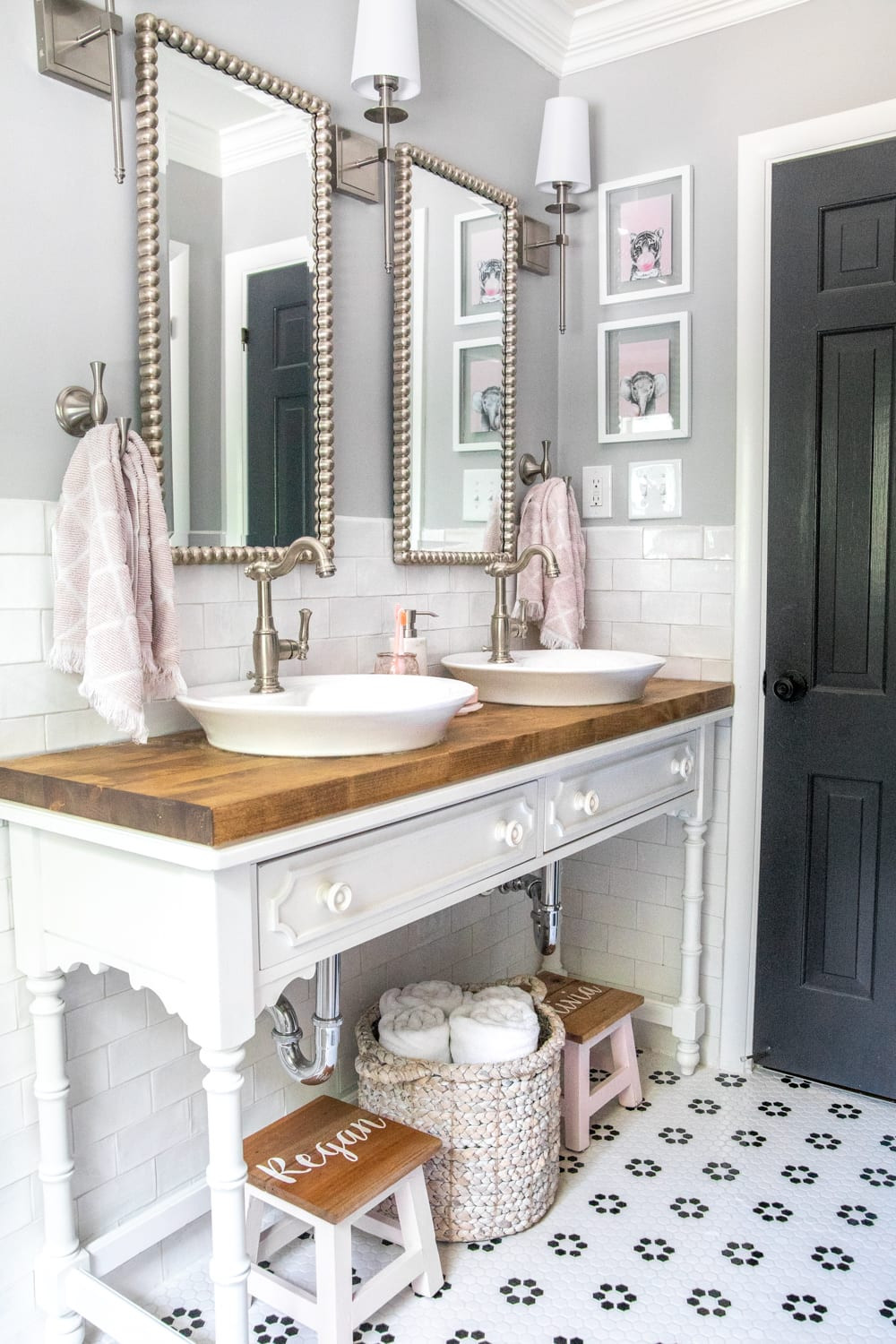 Girls Bathroom Decor
 Girls Bathroom Decor Details and Sources Bless er House