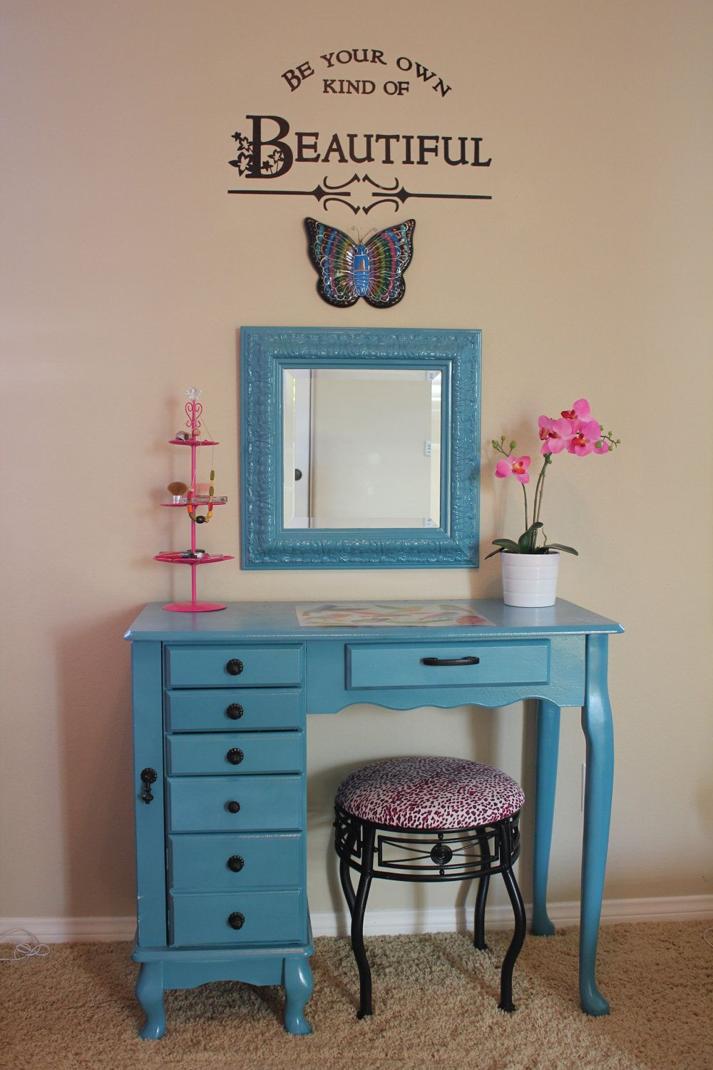 Girls Bedroom Vanity
 vanity desk te for Ava s room