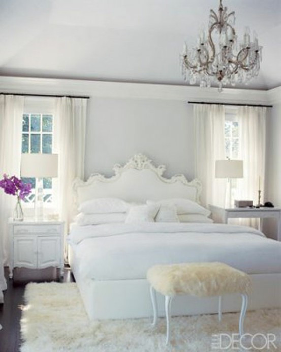 Glam Bedroom Decor
 Glamorous White Bedrooms The Glam Pad