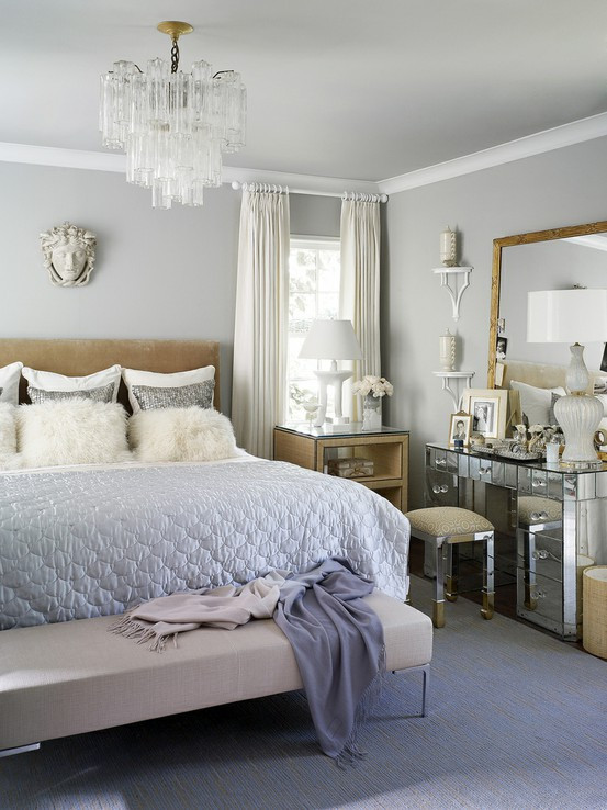 Glam Bedroom Decor
 Glamorous Bedroom Design