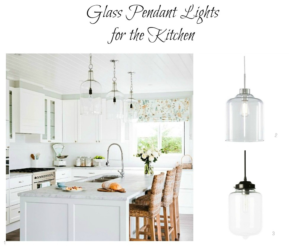 Glass Kitchen Lights
 Glass Pendant Lights for the Kitchen DIY Decorator