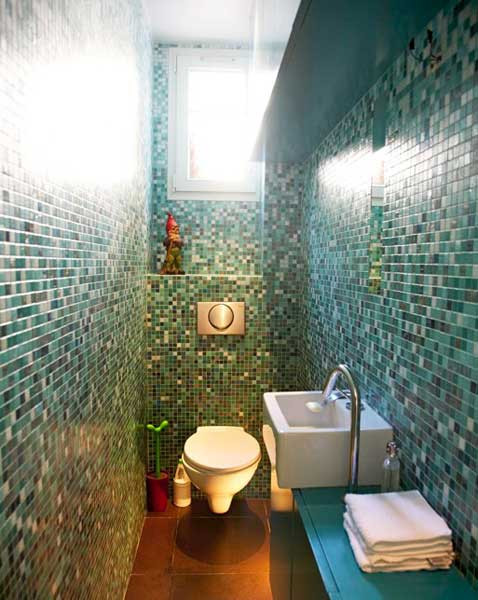 Glass Mosaic Bathroom Tiles
 Glass Tile Bathroom Look at the variety at