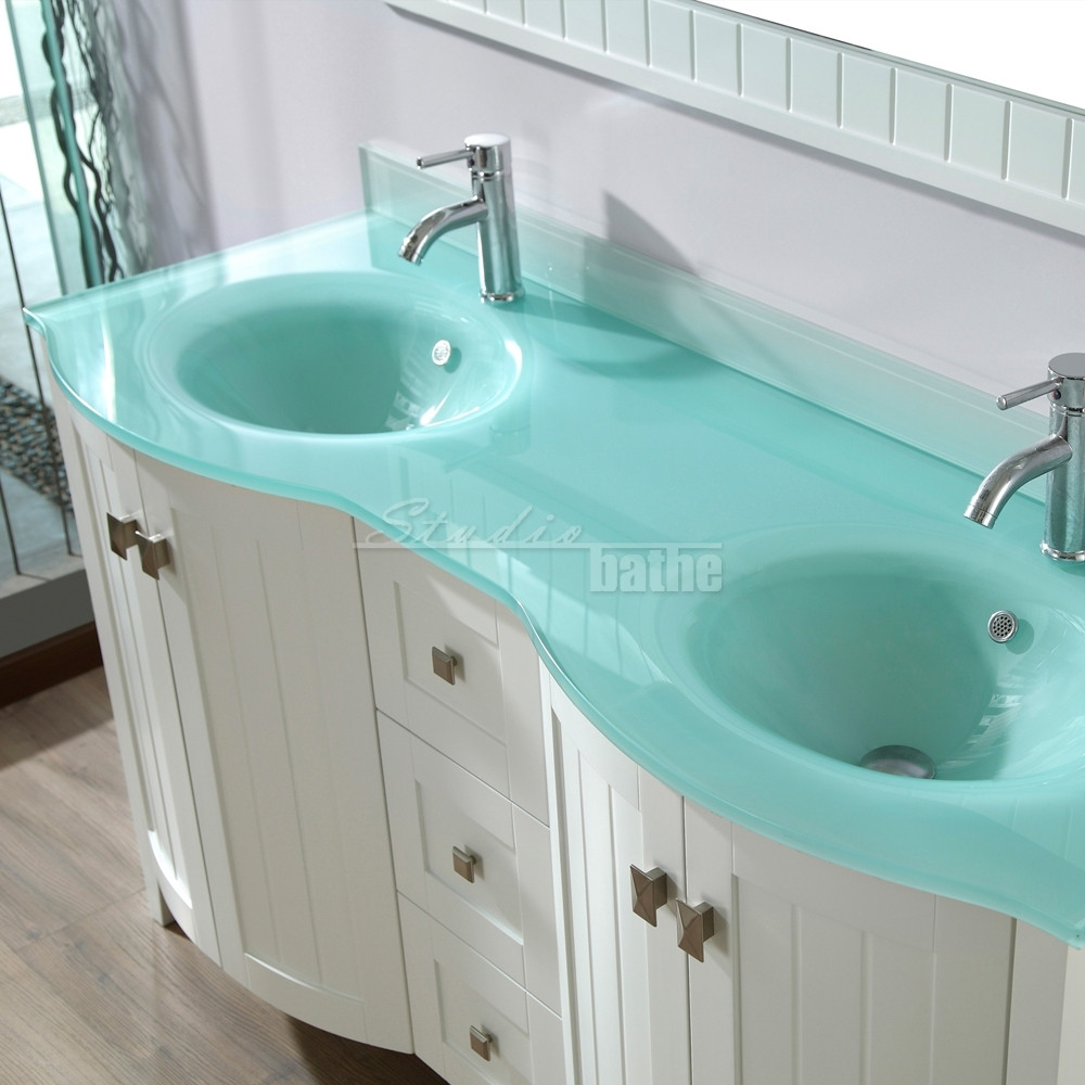 Glass Top Bathroom Vanity
 Glass Vanity Tops Morganallen Designs