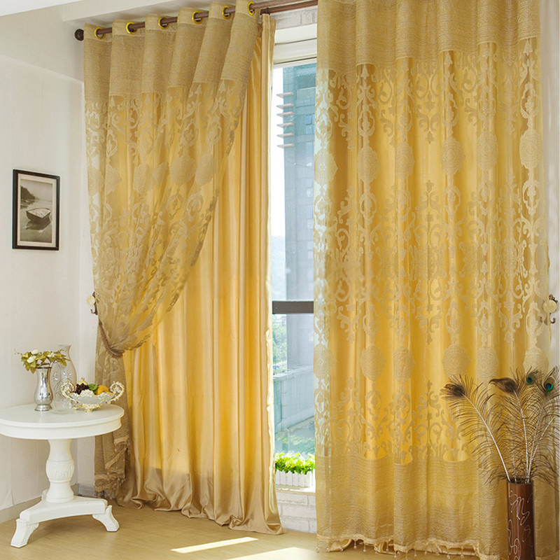 Gold Curtains Living Room
 20 Hottest Curtain Design Ideas for 2020
