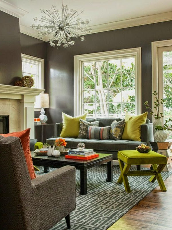 Gray Color Schemes Living Room
 20 fortable living room color schemes and paint color ideas