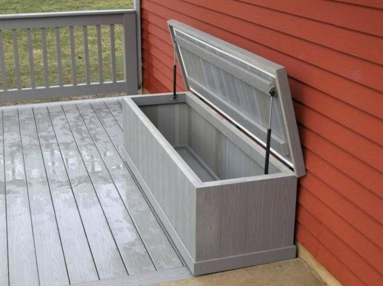 Gray Outdoor Storage Bench
 outdoor storage bench waterproof grey outdoor storage