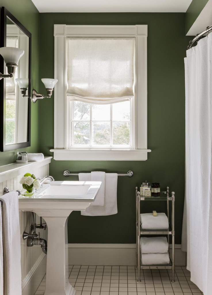 Green Bathroom Colors
 Farrow & Ball Calke Green Interiors By Color 6 interior