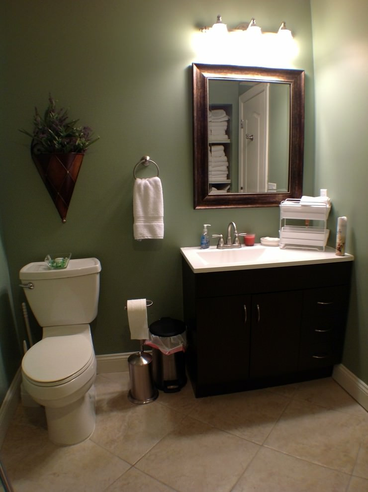 Green Bathroom Colors
 24 Basement Bathroom Designs Decorating Ideas