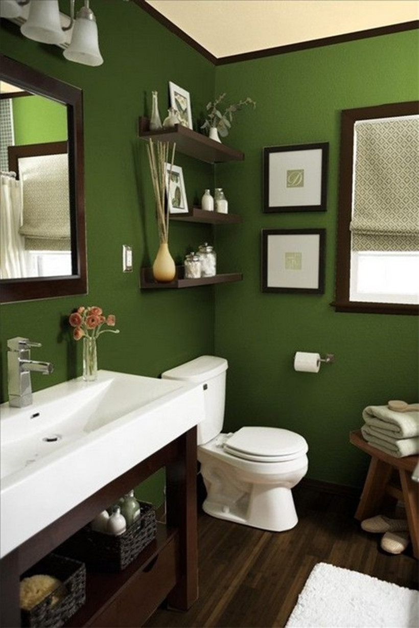 Green Bathroom Colors
 6 Incredible Bathrooms You ll Be Lusting After Woman Tribune