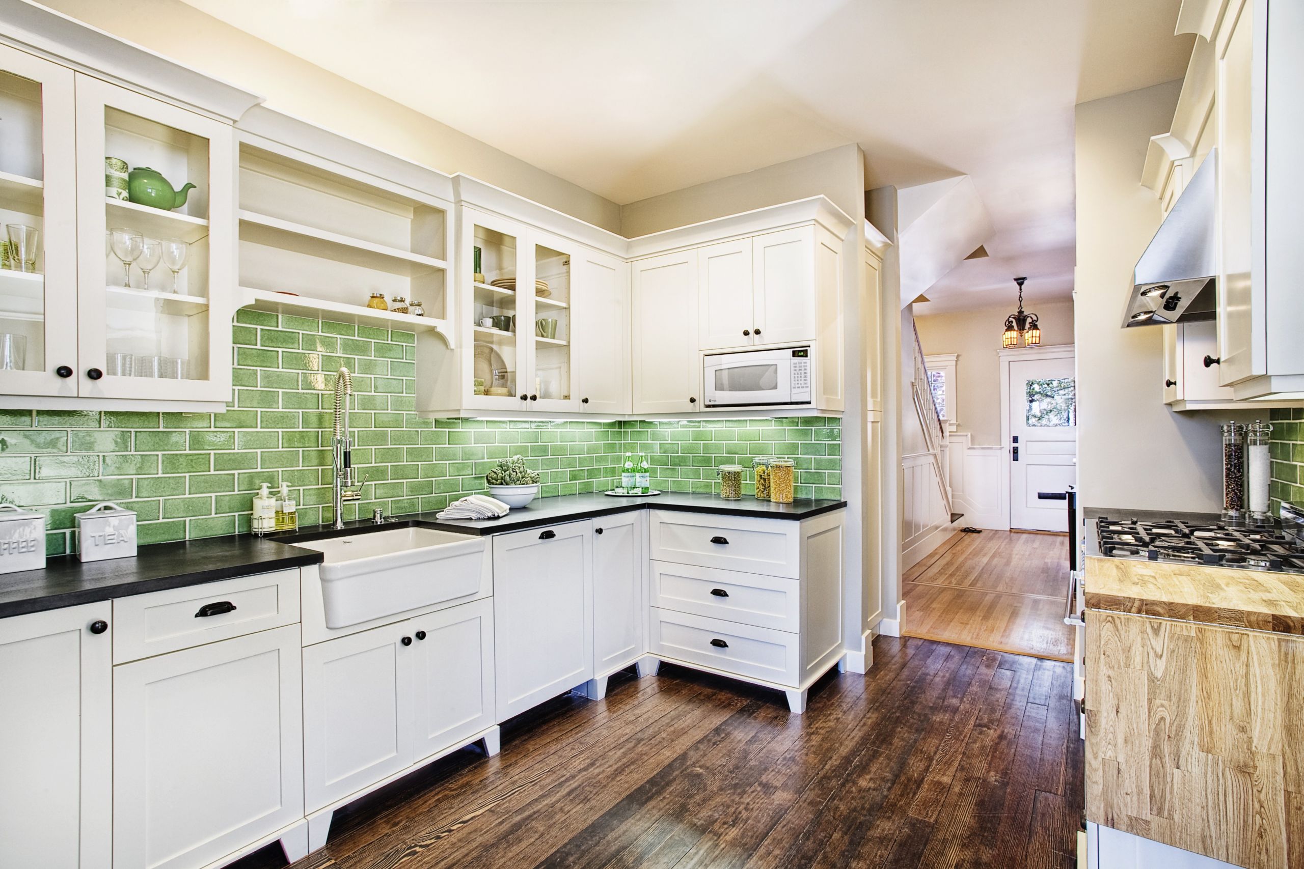 Green Kitchen Tiles
 10 Kitchen Color Ideas We Love Colorful Kitchens