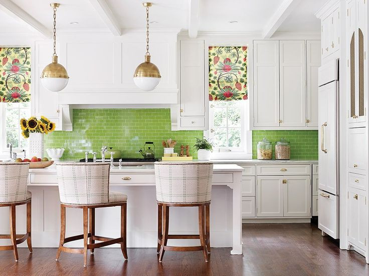 Green Kitchen Tiles
 7 Bold Backsplash Ideas For Your Boring White Kitchen