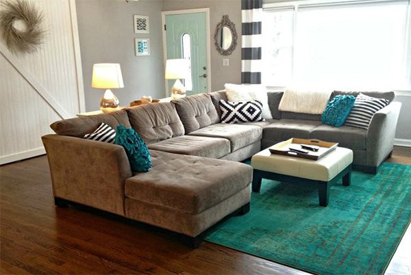 Green Rugs For Living Room
 Decorate Your Room With Casual Area Rugs