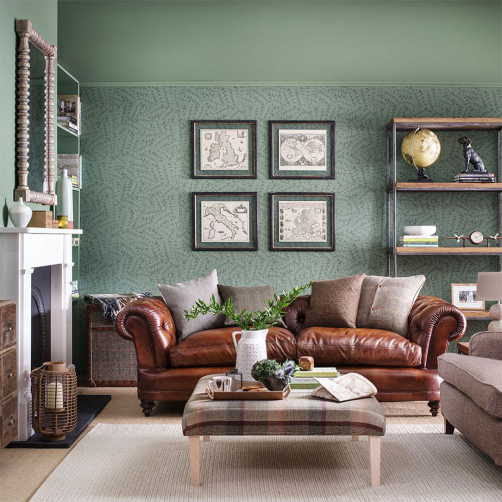 Green Walls Living Room
 Green living room ideas for soothing sophisticated spaces