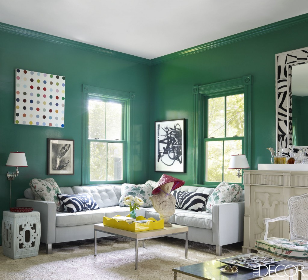 Green Walls Living Room
 Inspirations & Ideas Interior Decorating Ideas 10 Stylish