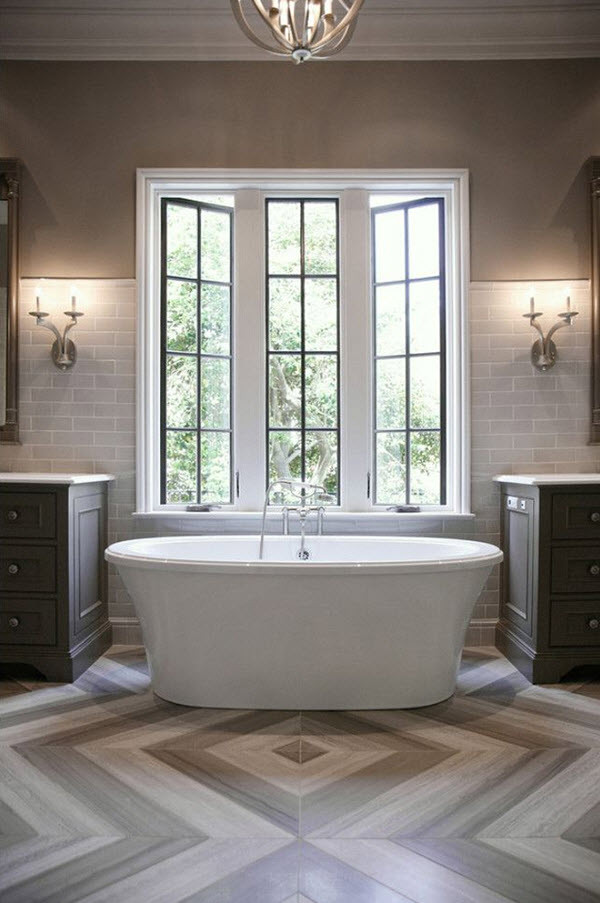 Grey Bathroom Floor Tiles
 37 light gray bathroom floor tile ideas and pictures 2020