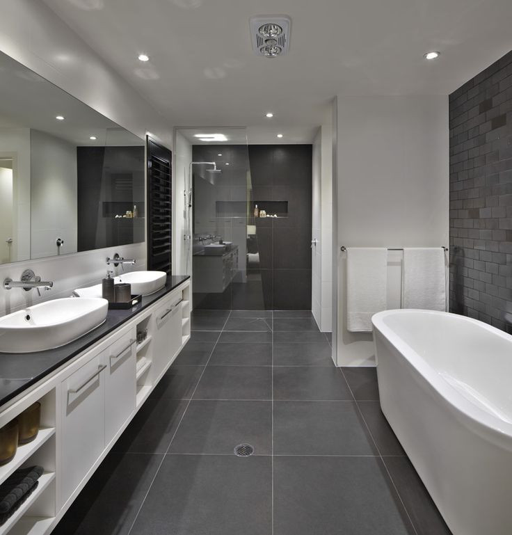 Grey Bathroom Floor Tiles
 39 dark grey bathroom floor tiles ideas and pictures 2020