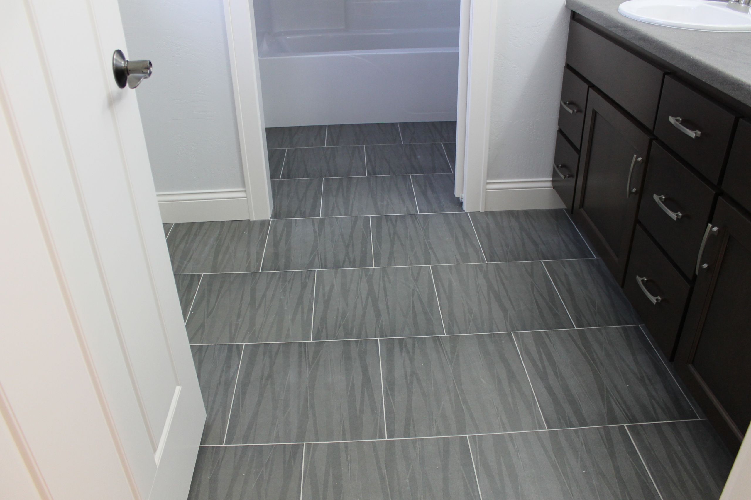 Grey Bathroom Floor Tiles
 What’s Hot in Tile Showers right now and other flooring