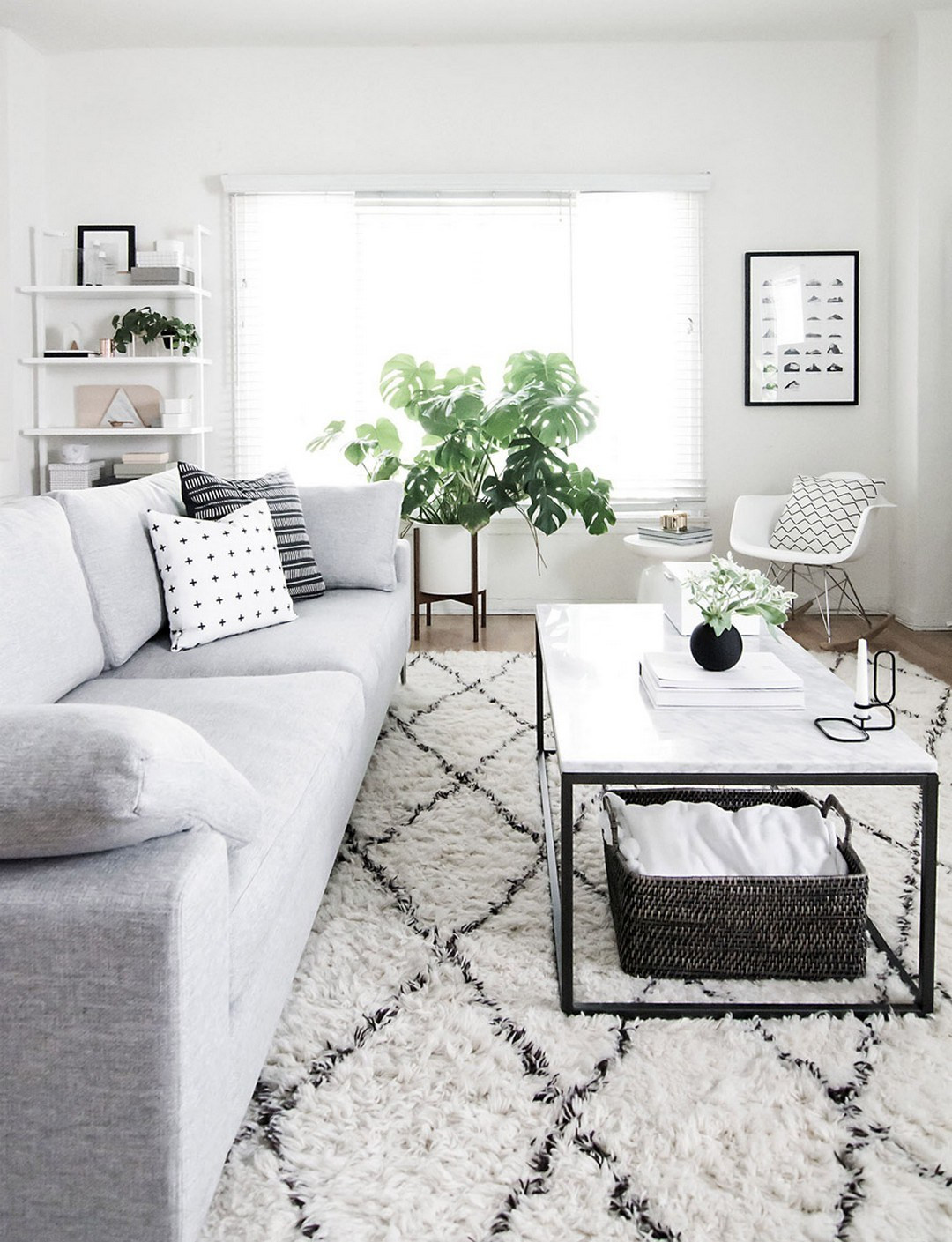 Grey Living Room Ideas Pinterest
 99 Beautiful White and Grey Living Room Interior