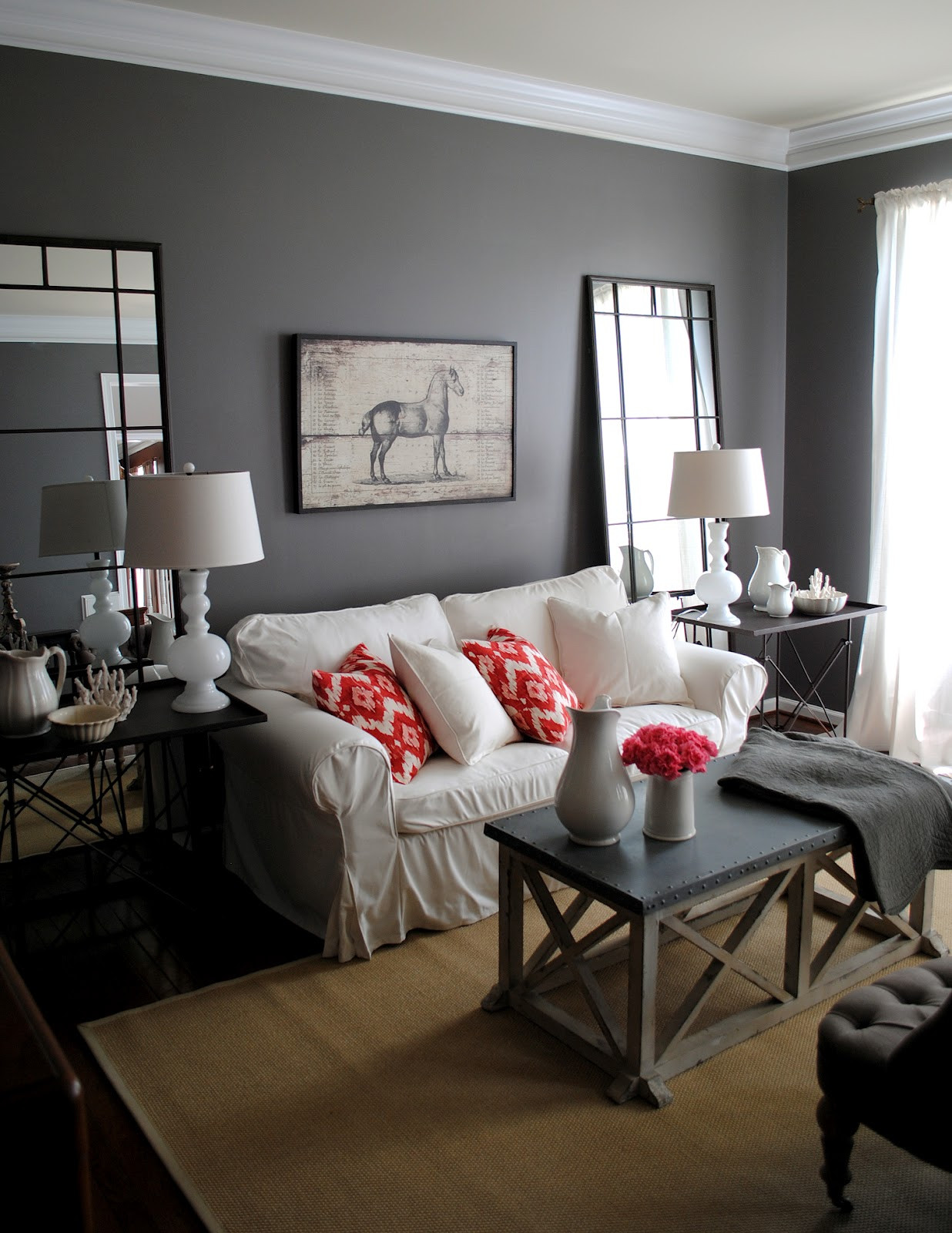 Grey Living Room Ideas Pinterest
 Our House The Living Room The Graphics Fairy