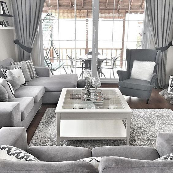 Grey Living Room Ideas Pinterest
 25 Most Beautiful Grey Living Room Decoration Ideas with