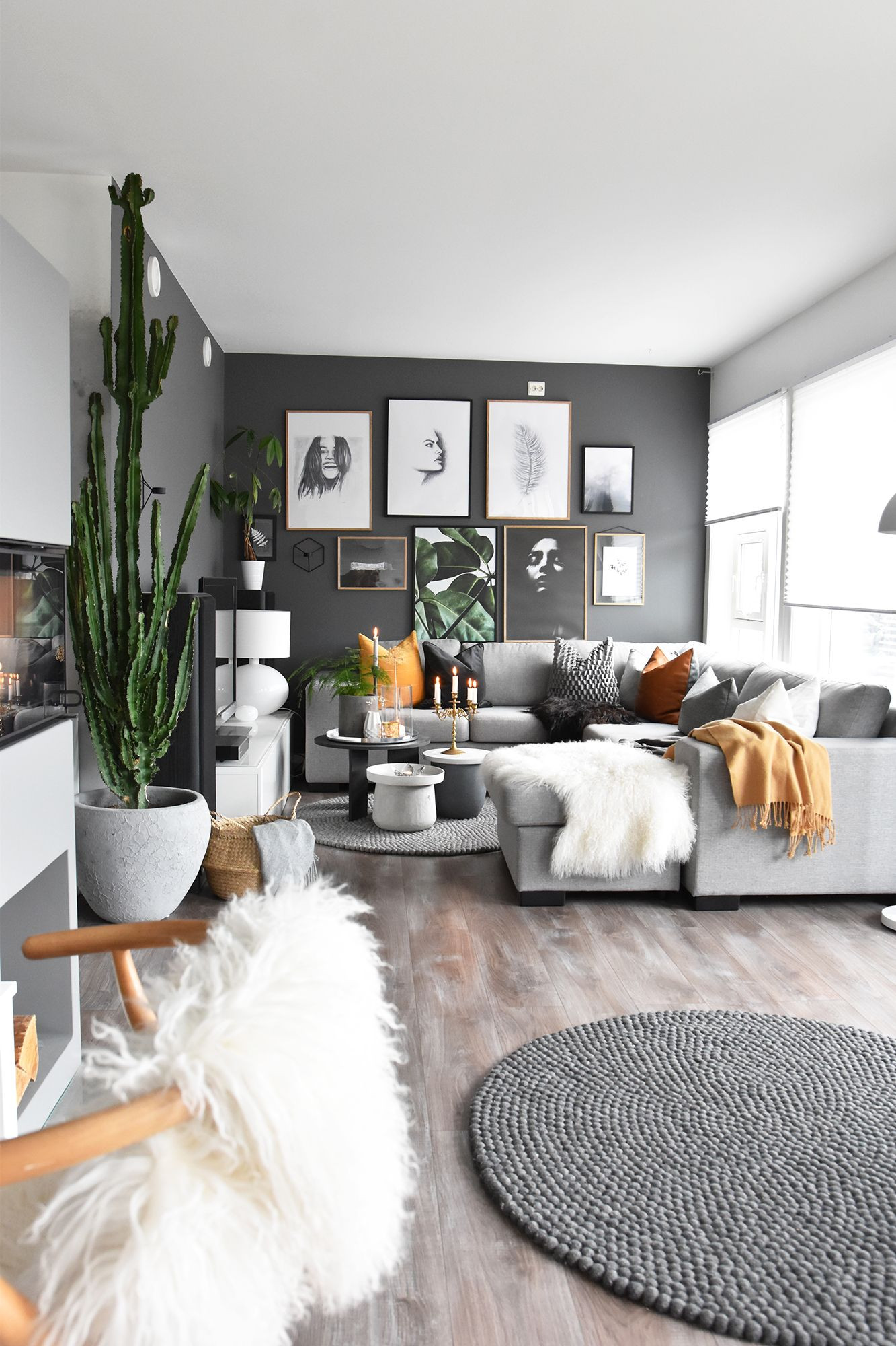 Grey Living Room Ideas Pinterest
 Wel e to the jungle – Maren Baxter