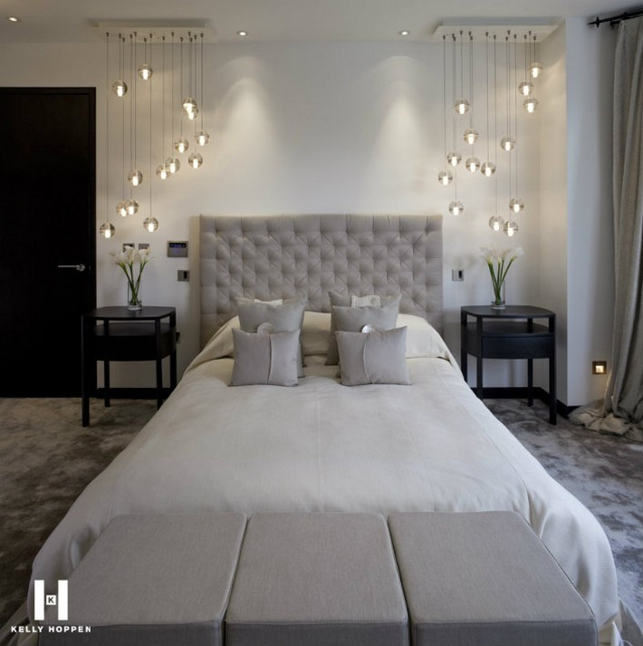 Hanging Bedroom Lights
 Modern Bedrooms with Contemporary Lamps