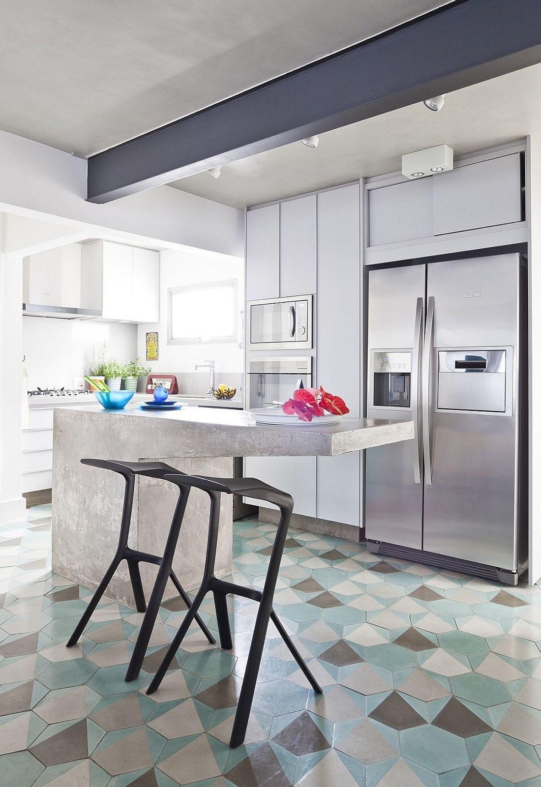 Hexagon Kitchen Floor Tiles
 10 Hexagonal Tiles Ideas for Kitchen Backsplash Floor and