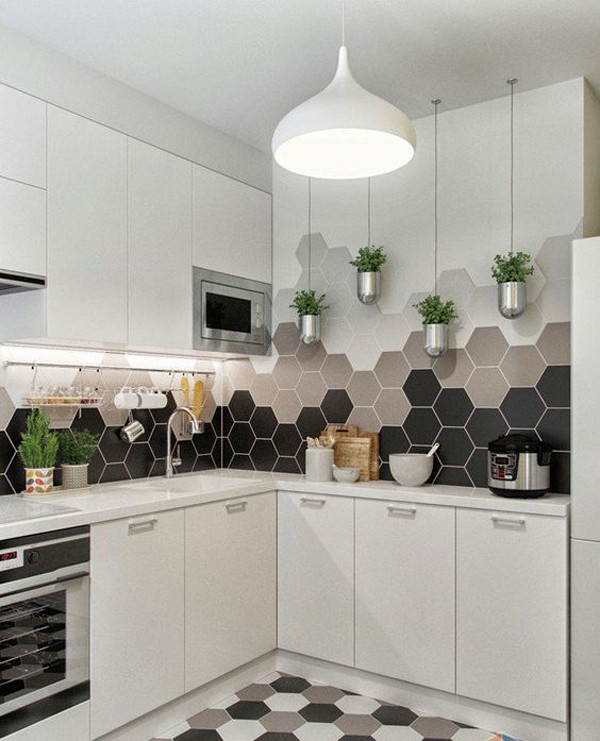 Hexagon Kitchen Tiles
 25 Stylish Hexagon Tiles For Kitchen Walls And