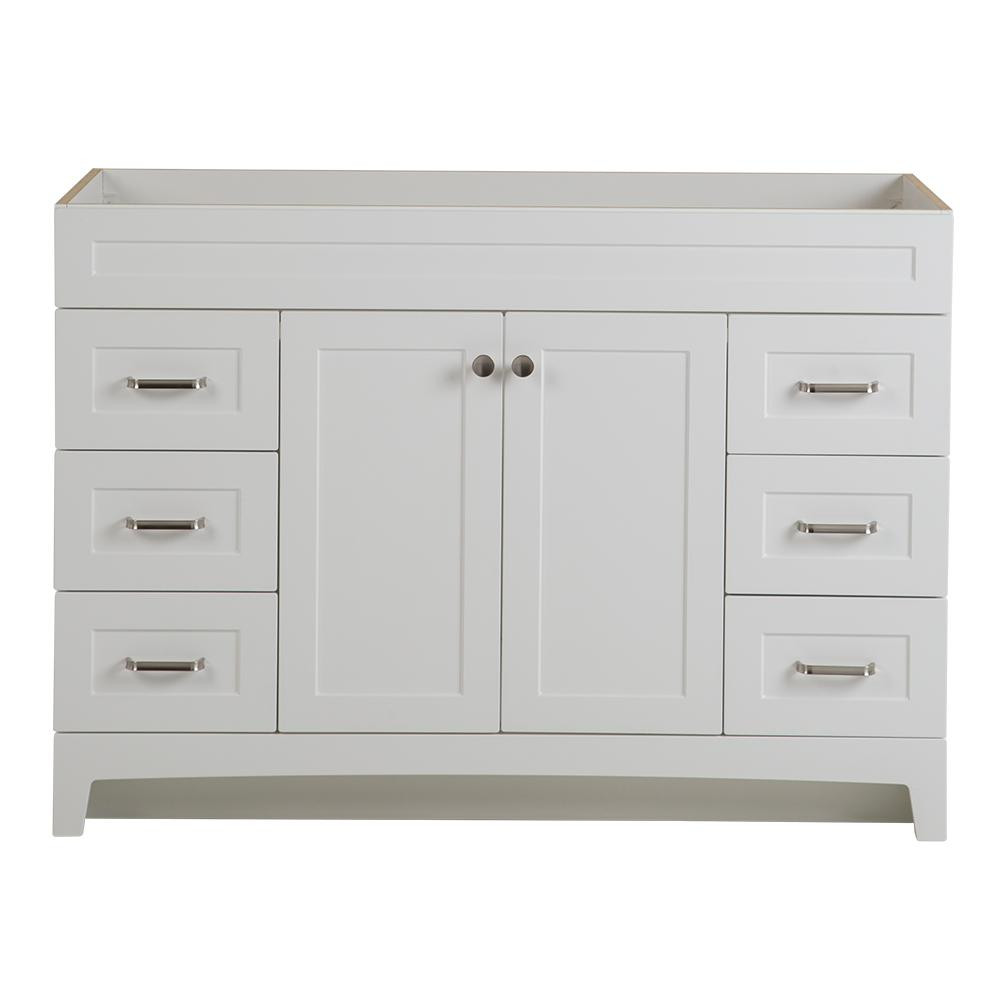Home Depot 48 Bathroom Vanity
 Home Decorators Collection Thornbriar 48 in W x 21 in D
