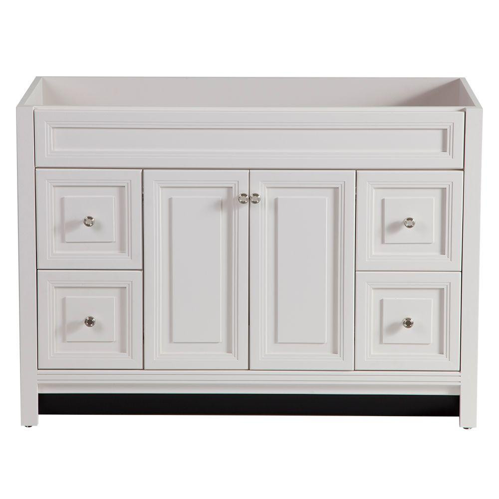 Home Depot 48 Bathroom Vanity
 Home Decorators Collection Brinkhill 48 in W x 34 in H x