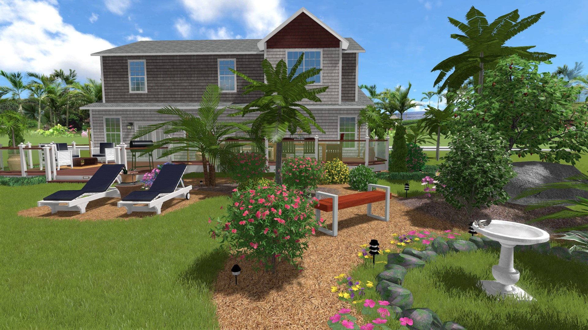 Home Landscape Design
 Home Landscaping Software Ideas