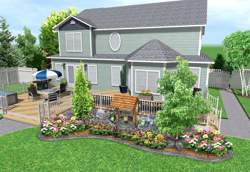 Home Landscape Design
 Landscape Design Software Features Realtime Landscaping Plus