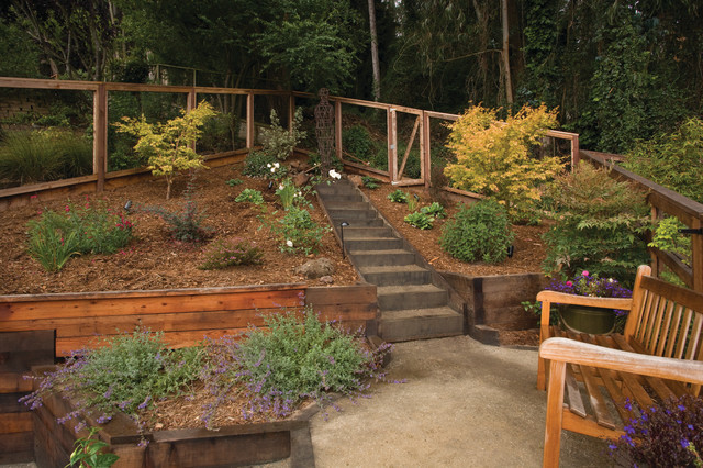 Home Terrace Landscape Simple Tips for Hillside Landscaping