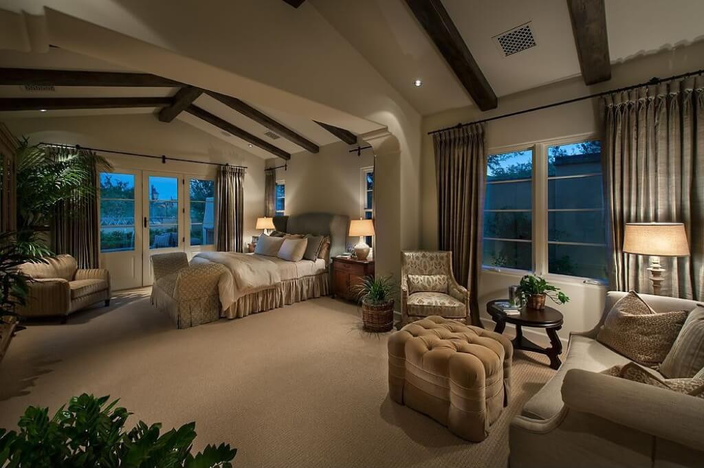 Huge Master Bedroom
 Stunning Southwest Style Home with Luxurious Interior Design