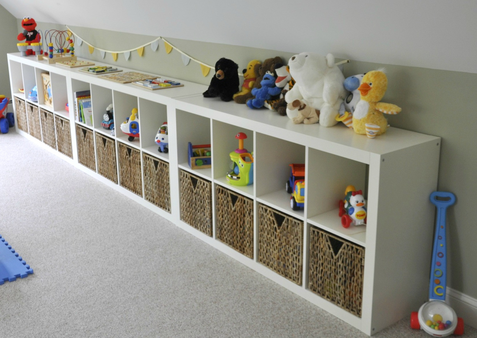 Ikea Kids Storage
 Ikea Expedit Playroom Storage