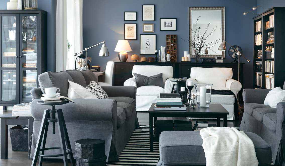 Ikea Living Room Decor
 IKEA Living Room Design Ideas 2012