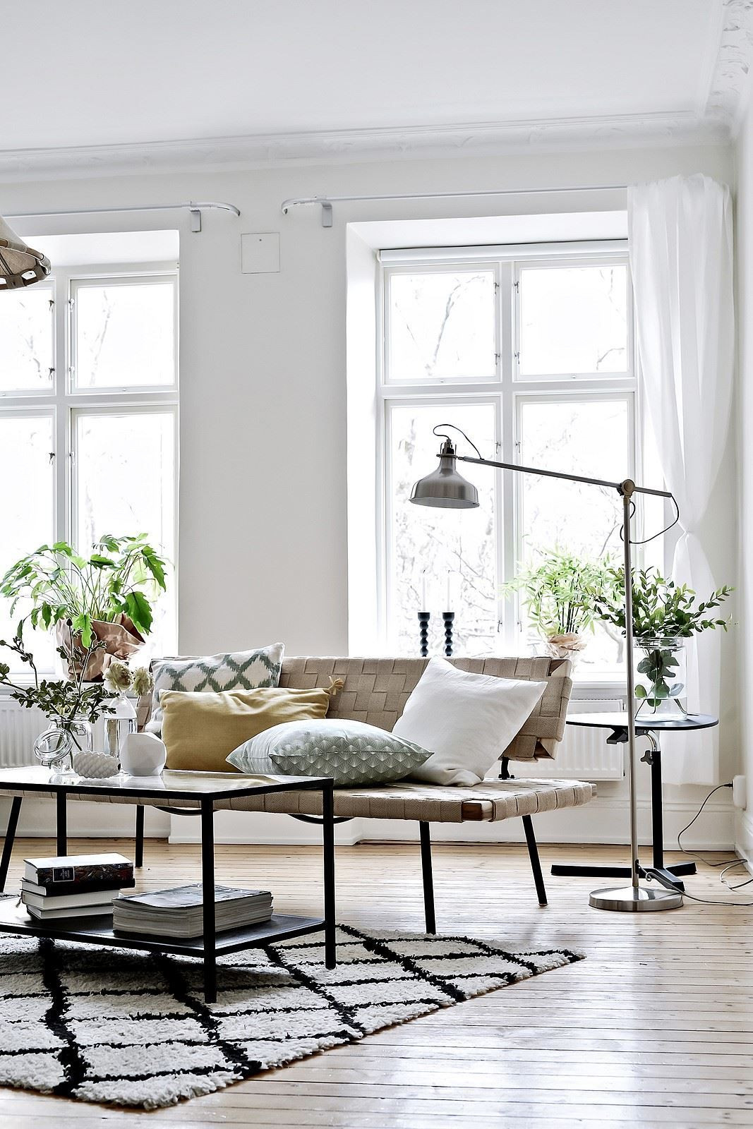 Ikea Living Room Lamps
 Ikea Sinnerlig sofa & Ranarp floor lamp