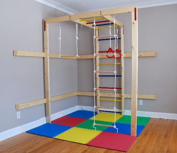 Indoor Gym For Kids
 DIY Home Jungle Gym for Kids wood sold separately – DreamGYM