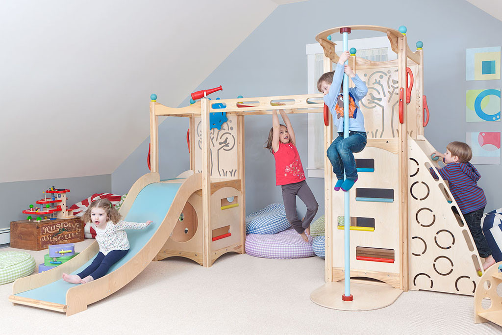 Indoor Gym For Kids
 Get Ready For Spring Jungle Gym Installations