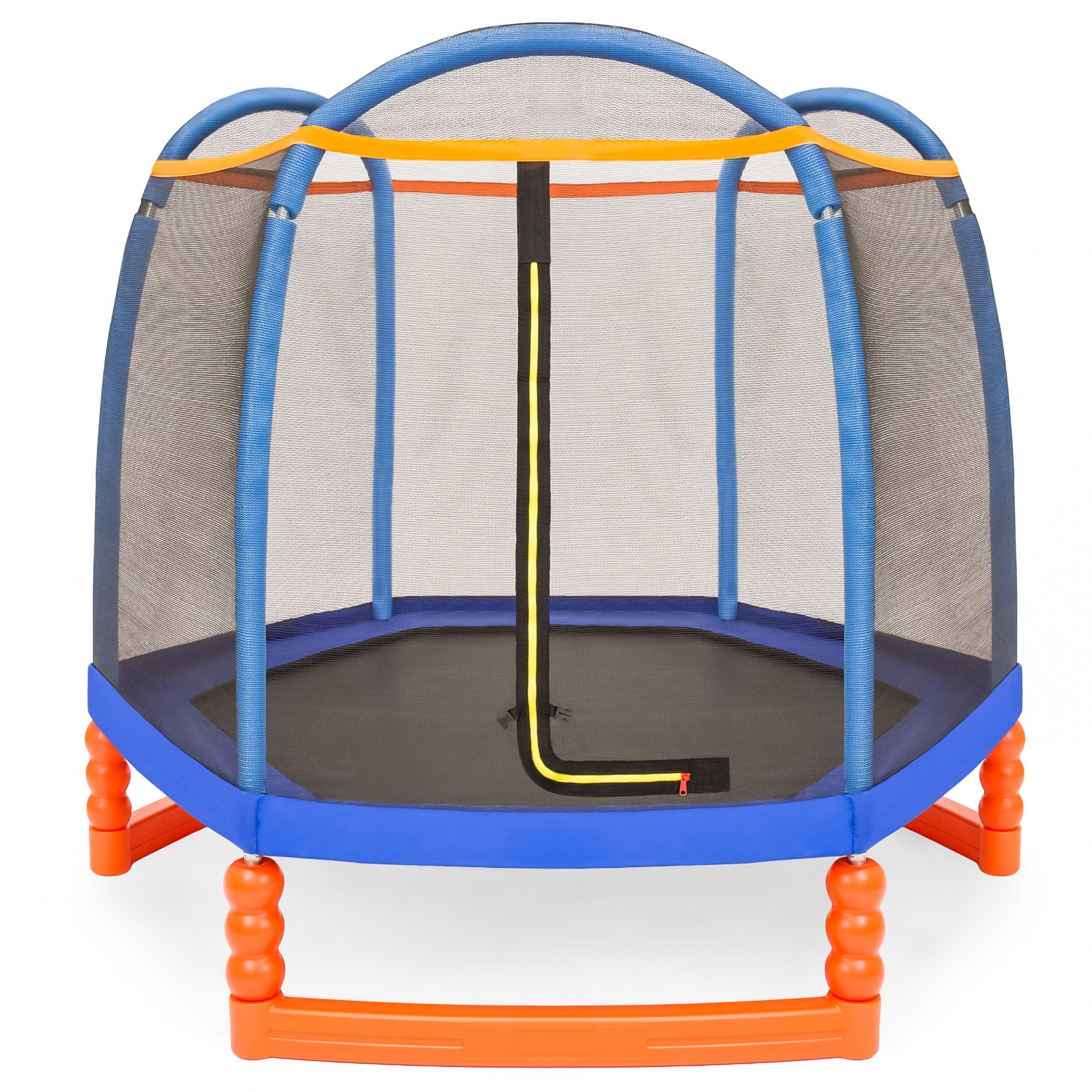 Indoor Kids Trampoline
 BCP 7ft Kids Indoor Outdoor Mini Trampoline w Safety Net