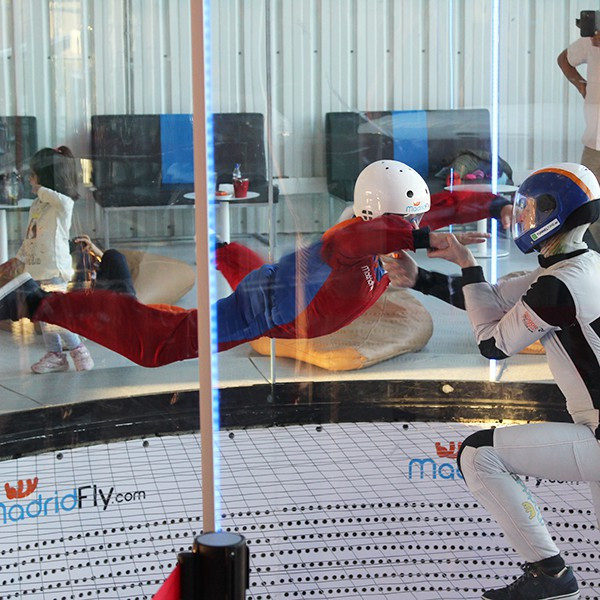 Indoor Skydiving For Kids
 Indoor skydiving for kids in Las Rozas Madrid