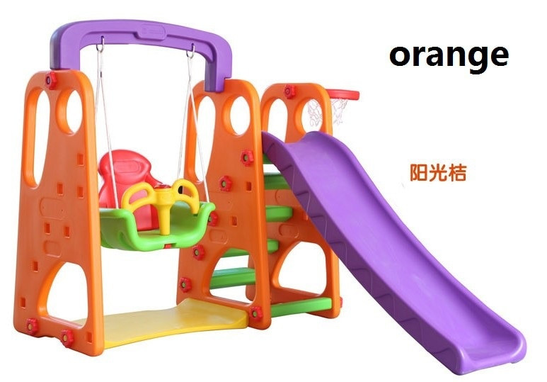 Indoor Slide For Kids
 High quality Indoor Playground Equipment Baby Swing Kids