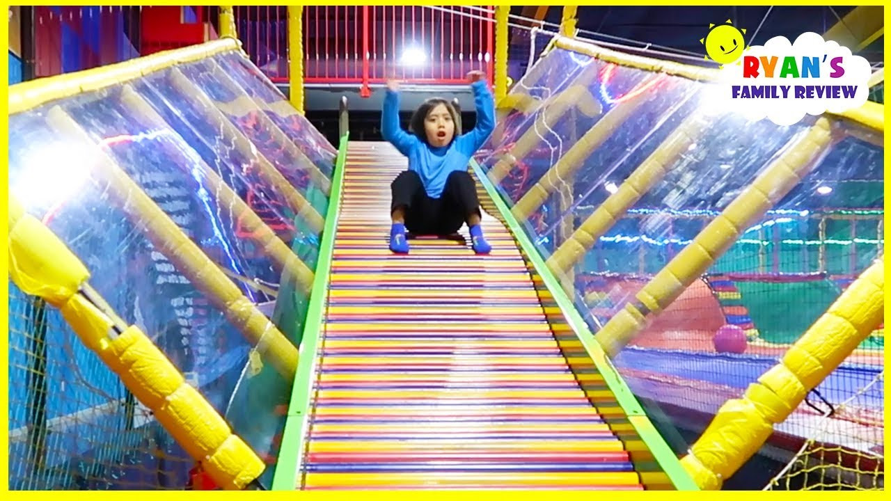 Indoor Slide For Kids
 indoor playground fun for kids with giant slides
