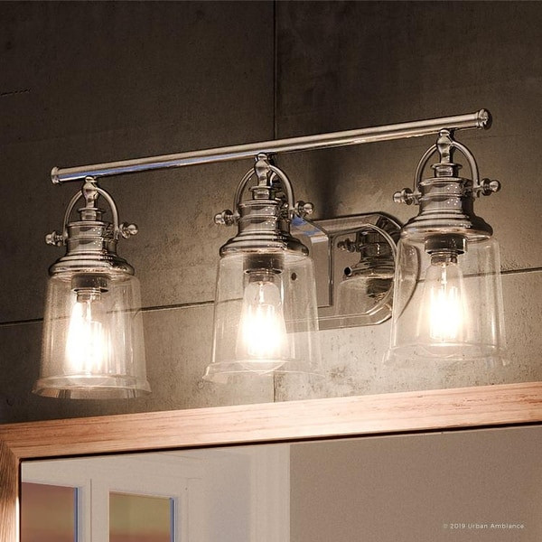 Industrial Bathroom Light
 Shop Luxury Industrial Bathroom Vanity Light 9 5"H x 23"W