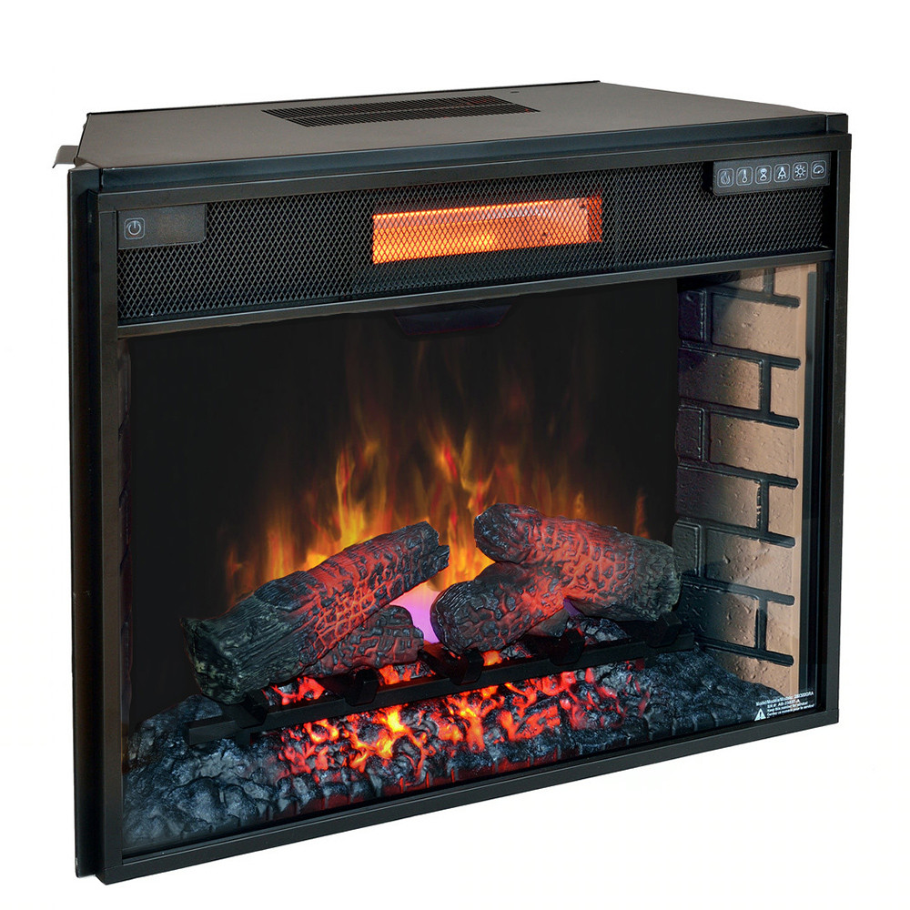 Insert Electric Fireplace
 ClassicFlame 28 In SpectraFire Plus Infrared Electric