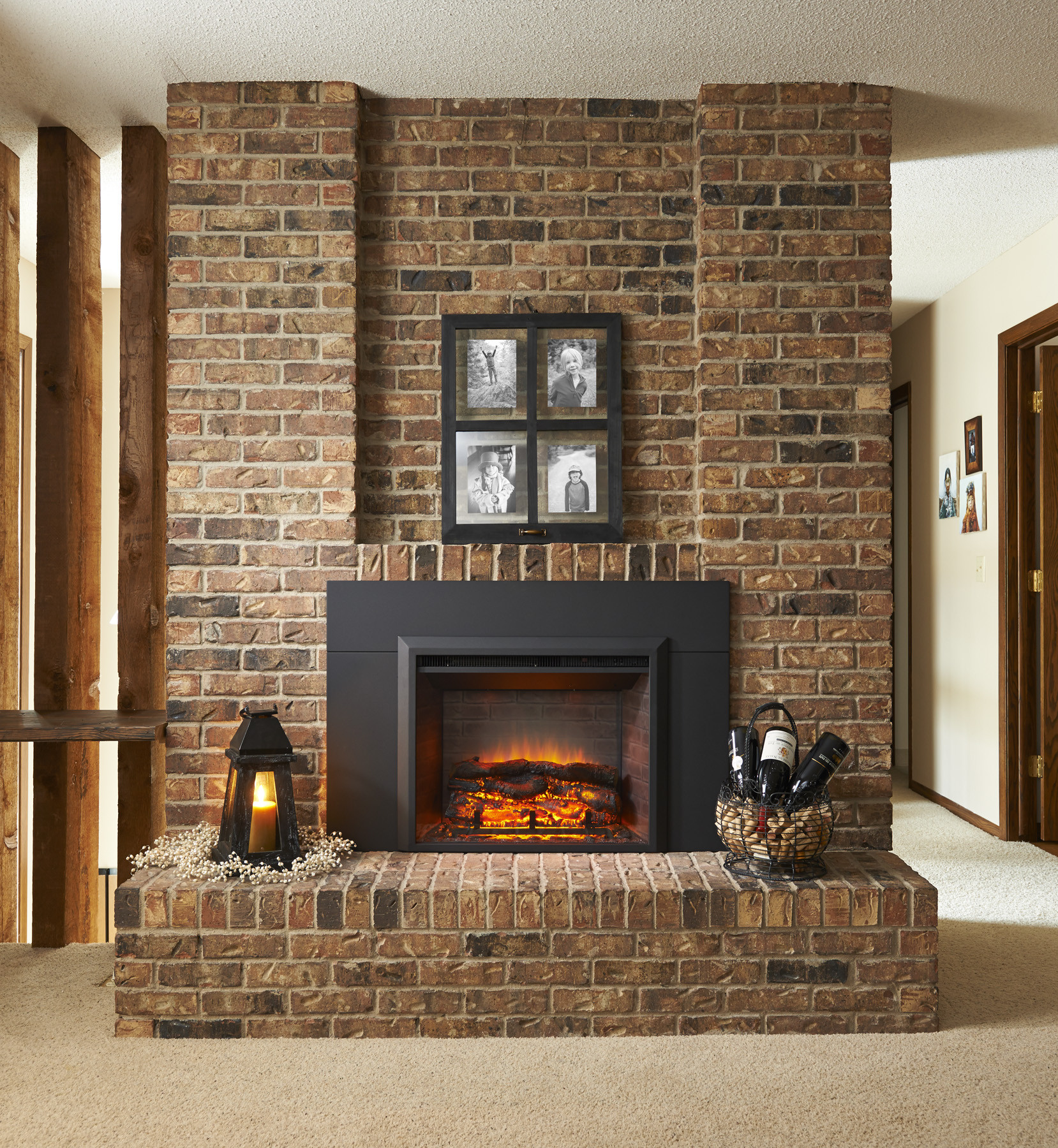 Insert Electric Fireplace
 New Product GreatCo Gallery Electric Fireplace Insert