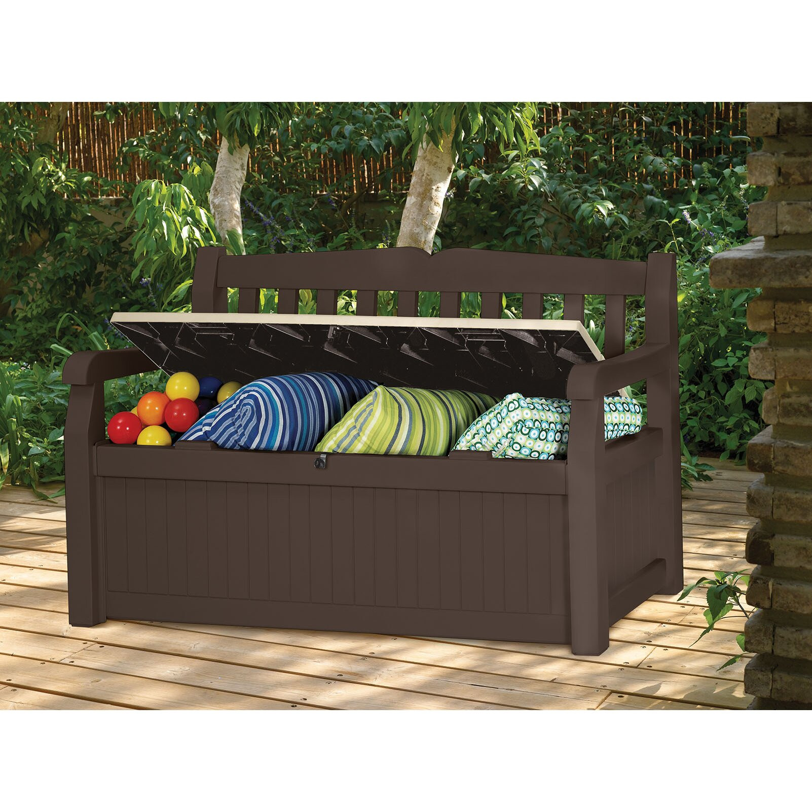 Keter Outdoor Storage Bench
 Keter All Weather Outdoor 70 Gallon Resin Storage Bench