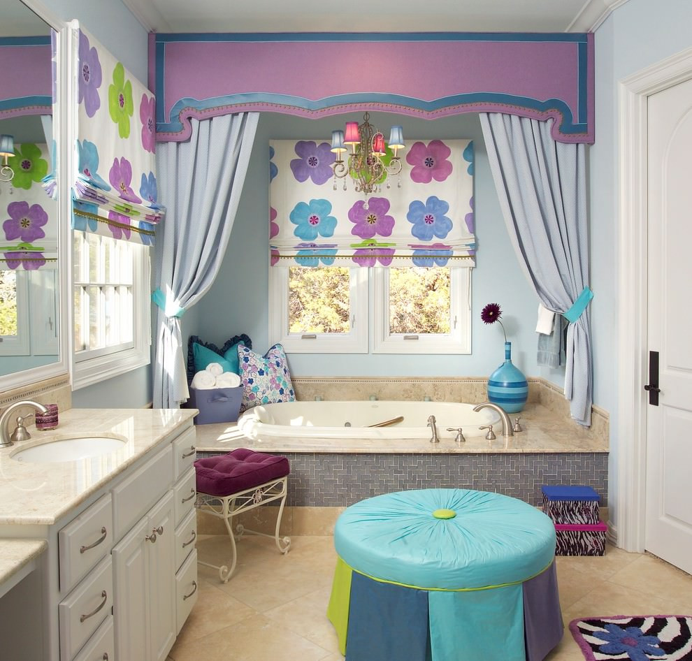 Kids Bathroom Sets
 22 Floral Bathroom Designs Decorating Ideas
